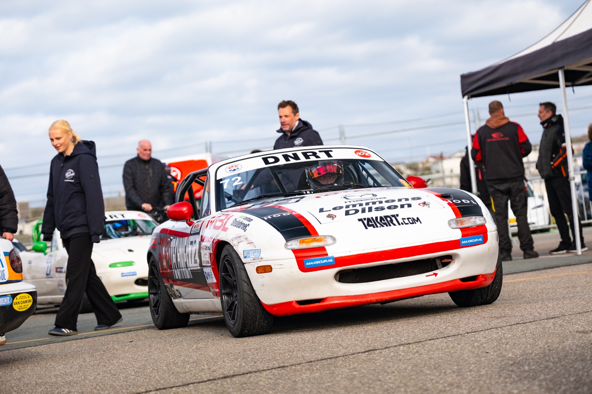 Paddock op Zandvoort