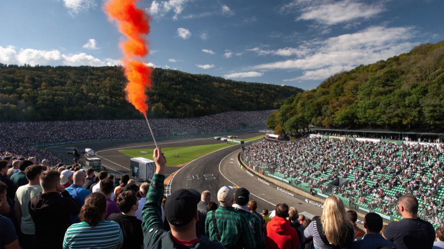 F1 Belgian GP with the whole business club (Fri/Sat/Sun), Verstappen grandstand